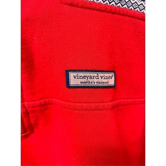 Simply Southern Red Whale Embroidered Quarter Zip Sweatshirt sz S - Picture 2 of 7